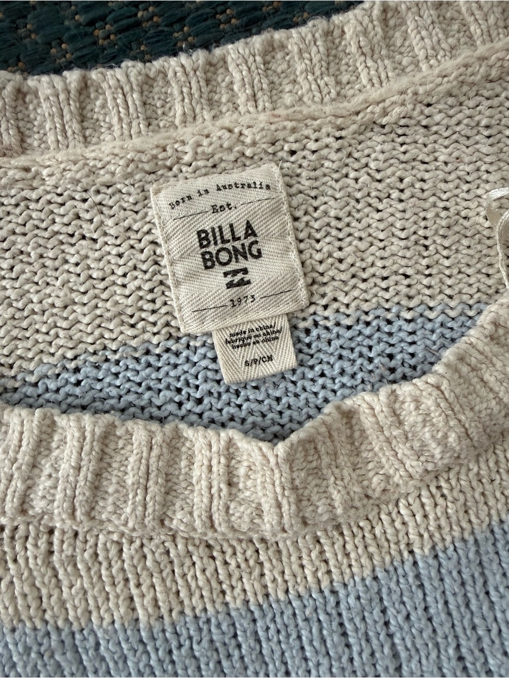 Billabong Striped Knit Sweater - Picture 3 of 3